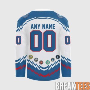 Providence Bruins 2026 Military Appreciation Custom Hockey Jersey 2