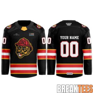 Providence Bruins x First Responders Appreciation Night 2026 Custom Hockey Jersey 1