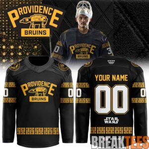 Providence Bruins x Star Wars Night 2026 Custom Hockey Jersey