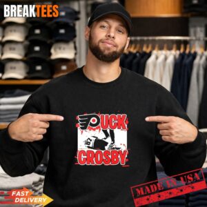 Puck Crosby Philadelphia Flyers Hockey 2026 T-Shirt 3