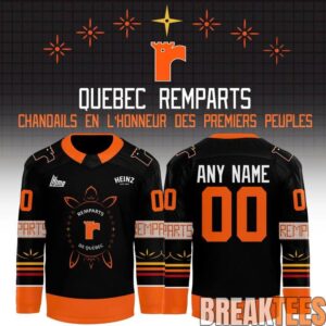 Quebec Remparts 90s Nostalgia Hockey Jersey