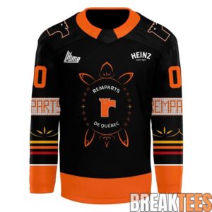 Quebec Remparts 90s Nostalgia Hockey Jersey 1