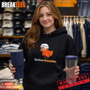 Quitter Gauthier Duck Hockey T-Shirt 1