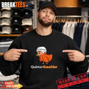 Quitter Gauthier Duck Hockey T-Shirt 3