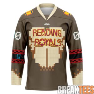 Reading Royals 2026 Retro Game Night Hockey Jersey 1