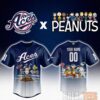 Rochester Redwings Peanuts Night MiLB 2026 Personalized Baseball Jersey