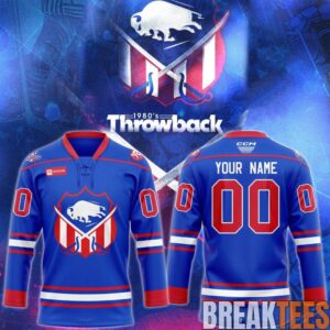 Rochester Americans 1980s Throwback Night Custom Hockey Jersey