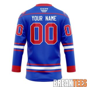Rochester Americans 1980s Throwback Night Custom Hockey Jersey 2