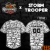 Rochester Red Wings x Star Wars Mandalorian & Grogu Custom Baseball Jersey