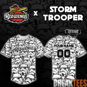 Rochester Red Wings x Stormtrooper Star Wars Night Custom Jersey
