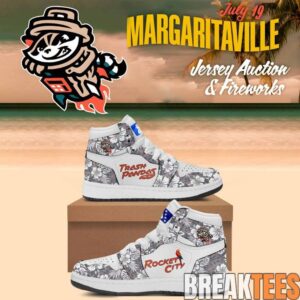 Rocket City Trash Pandas Margaritaville Night AJ1 Shoes