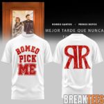 Romeo Santos Prince Royce Mejor Tarde Que Nunca Tour 2026 Romeo Pick Me TShirt 1