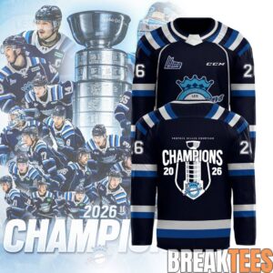 Saguenens de Chicoutimi 2026 QMJHL Champions Hockey Jersey