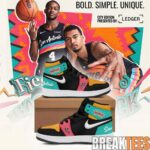 San Antonio Spurs Back To Black City Connect Air Jordan 1 Shoes 1