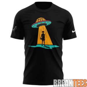 San Antonio Spurs Fiesta Alien Landing Shirt 1