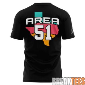 San Antonio Spurs Fiesta Alien Landing Shirt 2