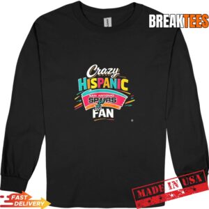 San Antonio Spurs NBA Playoffs 2026 crazy hispanic Spurs fan T-Shirt 2