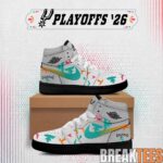 San Antonio Spurs Playoff 2026 Special Air Jordan 1 Shoes 1