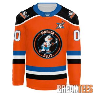 San Diego Gulls 10 Year Anniversary Hockey Jersey 1