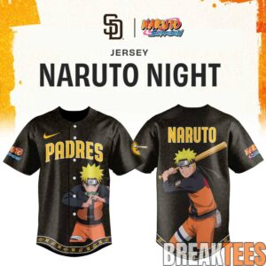 San Diego Padres Naruto Night 2026 Special Jersey
