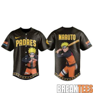 San Diego Padres Naruto Night 2026 Special Jersey 1