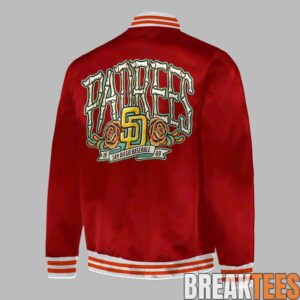 San Diego Padres Obsidian 2026 City Connect Special Bomber Jacket 2