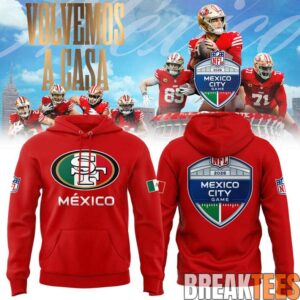 San Francisco 49ers 2026 NFL Mexico City Game Hoodie 1