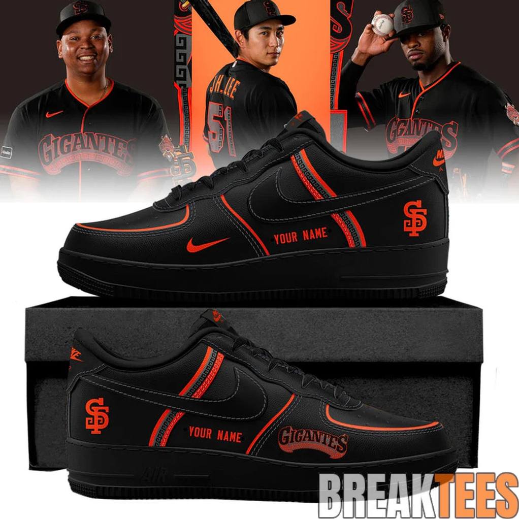San Francisco Giants ‘Gigantes’ 2026 Custom Air Force 1 Shoes San Francisco Giants ‘Gigantes’ 2026 Custom Air Force 1 Shoes