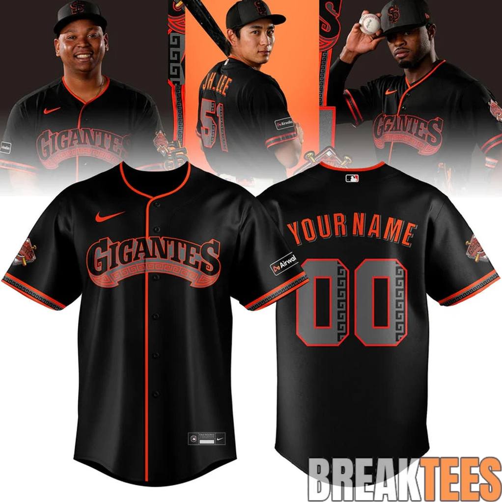 San Francisco Giants ‘Gigantes’ 2026 Custom Baseball Jersey San Francisco Giants ‘Gigantes’ 2026 Custom Baseball Jersey