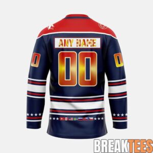 San Jose Barracuda 2026 Cudalympics Custom Hockey Jersey 2