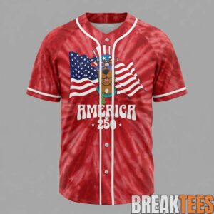 Scooby-Doo x America 250 Years of Freedom Baseball Jersey 1