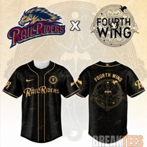 Scranton Wilkes-Barre RailRiders Fourth Wing Night 2026 MiLB Game Jersey