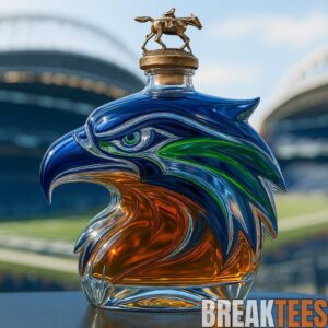 Seattle Seahawks Spirit Limited Edition Whisky Bottle