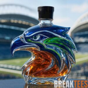 Seattle Seahawks Spirit Limited Edition Whisky Bottle 2