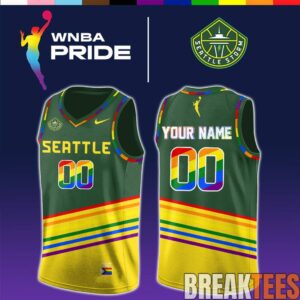 Seattle Storm 2026 WNBA x Pride Day Limited Edition Jersey