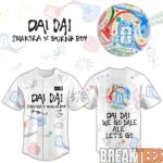 Shakira ft Burna Boy Special World Cup 26 DAI DAI Baseball Jersey 1
