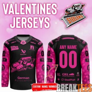 Sheffield Steelers 2026 Valentines Hockey Jersey