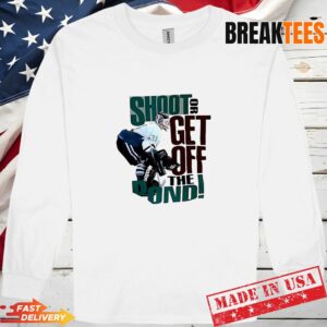Shoot or get off the pond Anaheim Ducks NHL T-Shirt 2