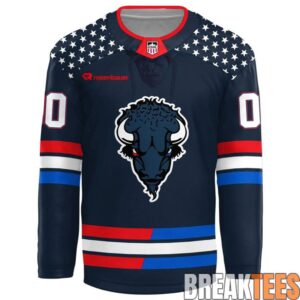 Sioux Falls Stampede 2026 First Responders Hockey Jersey 1