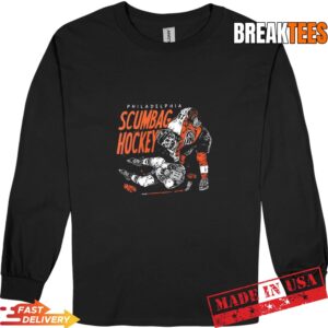 Skeleton Scumbag Hockey Philadelphia Flyers Hockey NHL 2026 T-Shirt 2