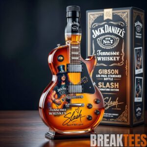 Slash Signature Gibson Les Paul Electric Guitar Whiskey Bottle – Limited Edition