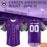 South Bend Cubs 2026 Cancer Awareness Night Jersey 1