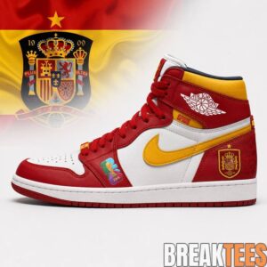 Spain National Football Team WC26 Special Edition Air Jordan 1 Sneaker