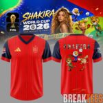Spain National Football Team x Shakira World Cup 2026 Legacy Edition Jersey 1