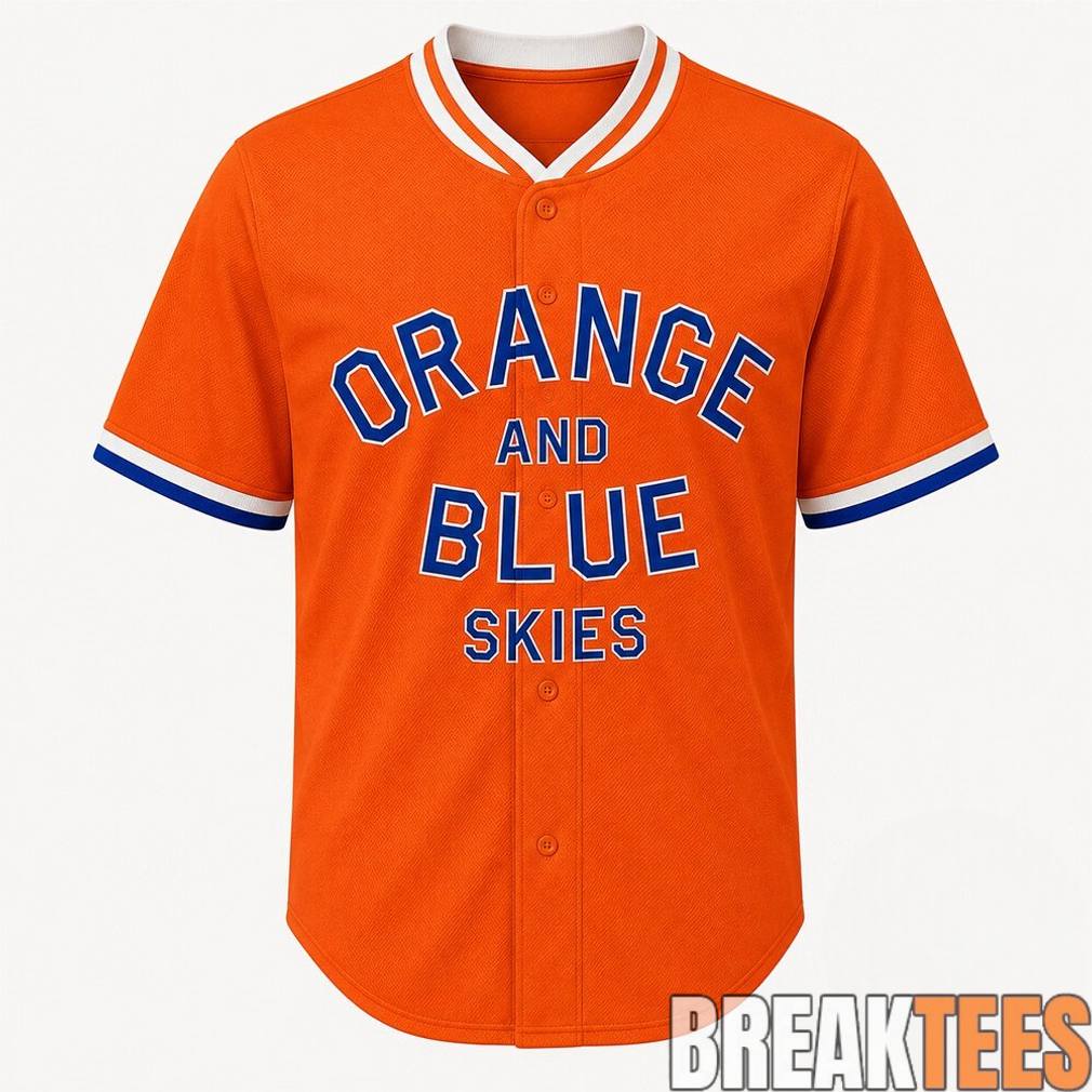 Spike Lee Knicks Game Orange And Blue Skies Jersey Spike Lee Knicks Game Orange And Blue Skies Jersey