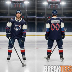Springfield Thunderbirds 250th Celebration Hockey Jersey 3