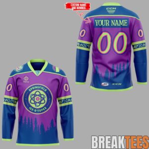 Springfield Thunderbirds IceTopes Night Hockey Jersey 1