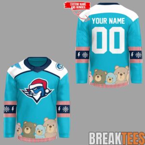 Springfield Thunderbirds Teddy Bear Toss Hockey Jersey 1