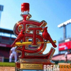 St. Louis Cardinals 11X World Series Champions Limited Edition Whiskey Bottle 5