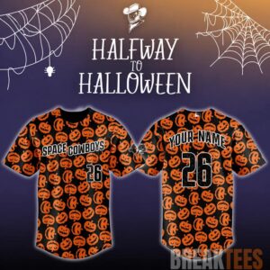 Sugar Land Space Cowboys 2026 Halfway To Halloween Baseball Jersey
